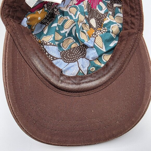 Kooringal Brown Cotton Cap Adjustable One Size Casual Outdoor Hat Lightweight - Picture 8 of 9